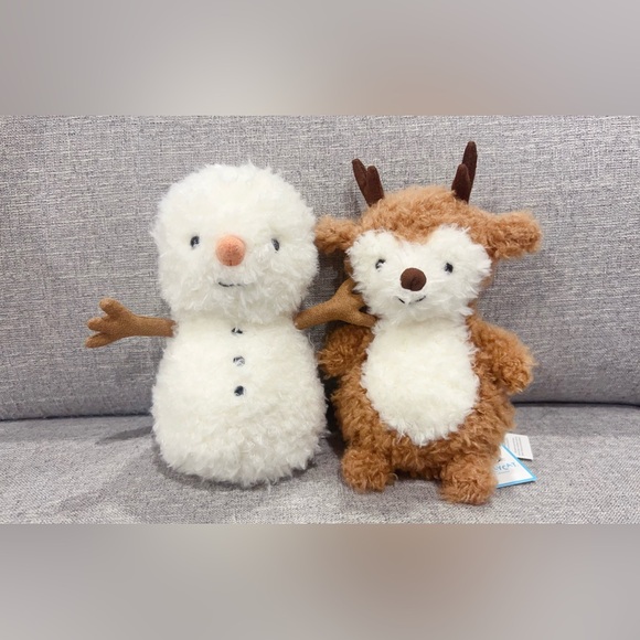 Jellycat Little Snowman Collectible Brand New with Tags (BNWT) - Picture 6 of 6